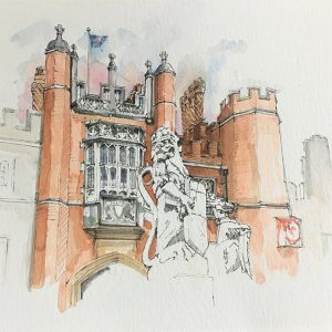 Hampton Court Palace Front Gate