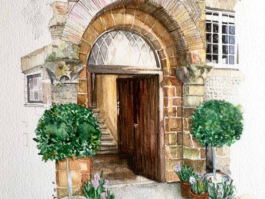 Voewood House Front Entrance